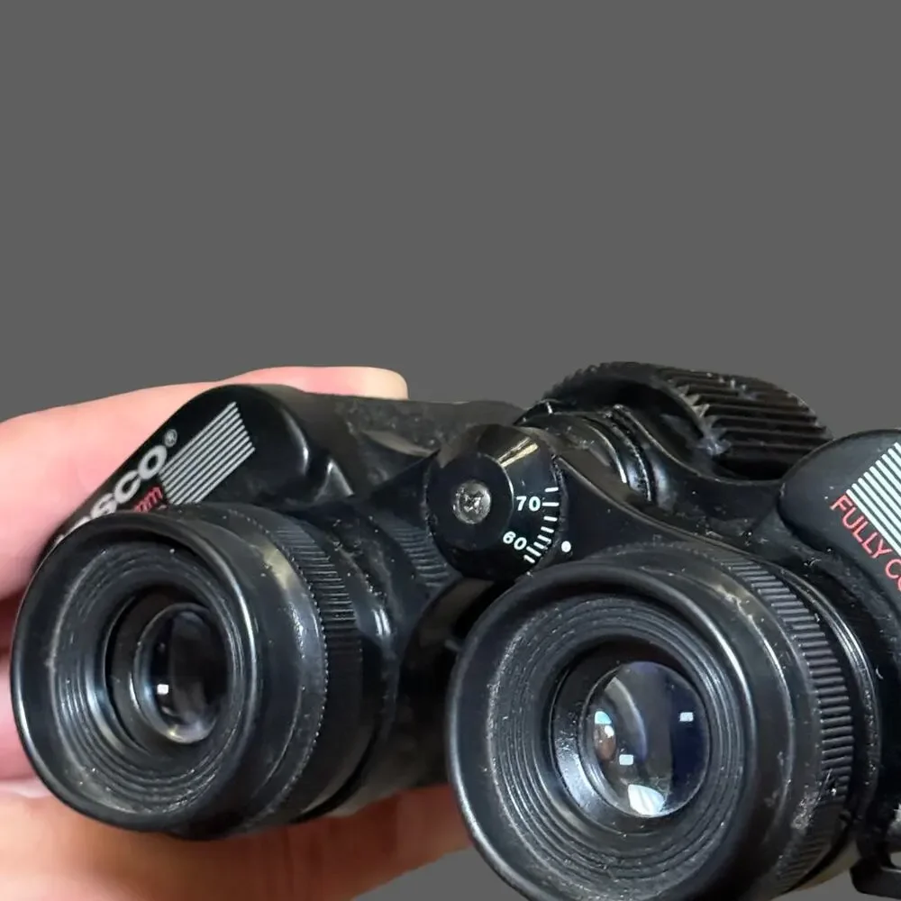 Vintage Tasco 10x50 Zip Focus Binoculars Wide Angle H92008 2023
